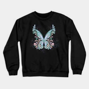 Colorful Butterfly Crewneck Sweatshirt